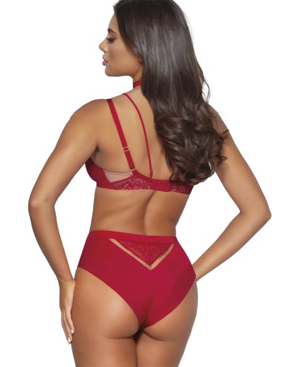 Бюстгальтер полупоролон Novika HARPER N02 PU крансый, Цвет: красный, Размеры: 80F, изображение 8