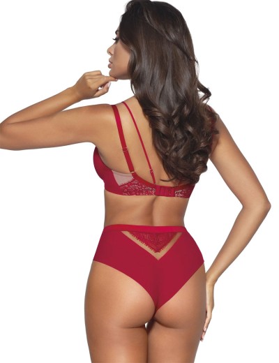 Бюстгальтер с мягкой чашкой Novika HARPER N03 M красный, Цвет: красный, Размеры: 105B, изображение 8