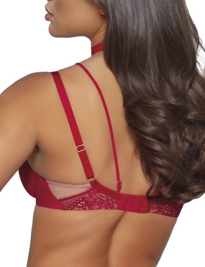 Бюстгальтер с мягкой чашкой Novika HARPER N03 M красный, Цвет: красный, Размеры: 105B, изображение 4