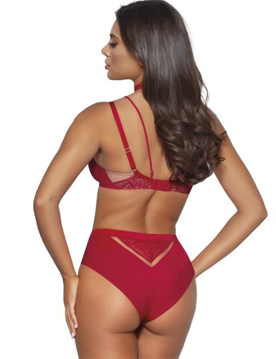 Бюстгальтер пуш-ап Novika HARPER N01 PUSH UP красный, Цвет: красный, Размеры: 70F, изображение 8