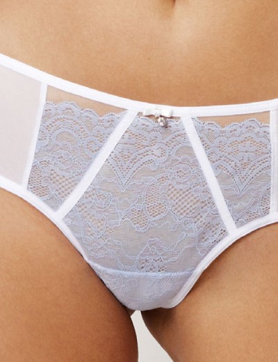 Трусики бразилиана Subtille BLUE SKY brazilian, Цвет: голубой, Размеры: 2XL, изображение 5