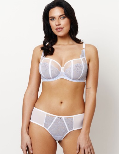 Бюстгальтер балконет мягкий Subtille BLUE SKY soft balconette, Цвет: голубой, Размеры: 65D, изображение 5