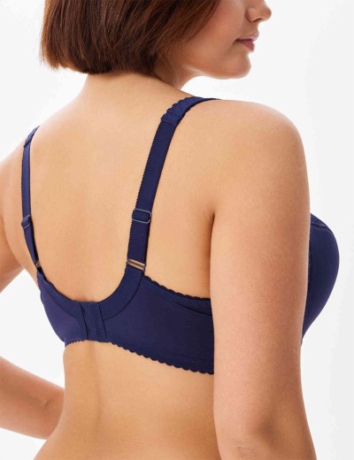 Бюстгальтер полумягкий Elli 9092 темно-синий, Цвет: темно-синий, Размеры: 75F, изображение 2 Бюстгальтер полумягкий Elli 9092 темно-синий, Цвет: темно-синий, Размеры: 75F, изображение 2