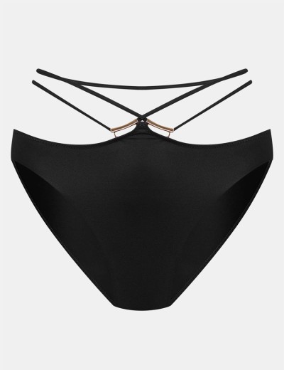 Плавки с оригинальным поясом Esotiq THEA 41553 черный, Цвет: черный, Размеры: XL, изображение 5