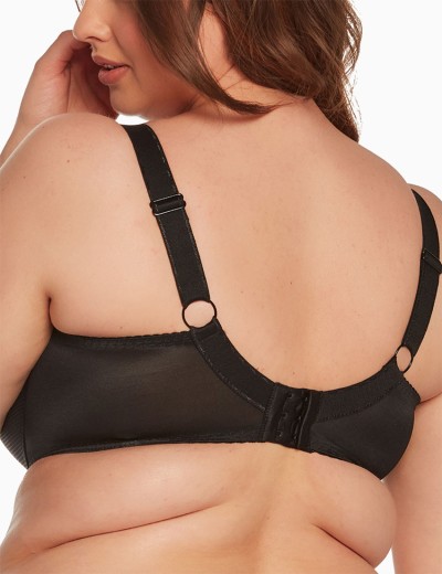 Бюстгальтер с поддержкой плюс Gaia 1058 SONIA PU Maxi черный, Цвет: черный, Размеры: 80I, изображение 2