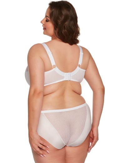 Бюстгальтер с поддержкой плюс Gaia 1058 SONIA PU Maxi белый, Цвет: белый, Размеры: 105E, изображение 7