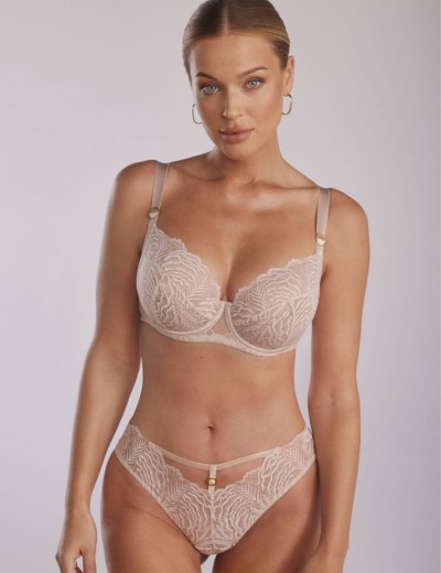 Трусики бразилиана Kinga LUNA 1103/3-B светло-бежевый, Цвет: светло-бежевый, Размеры: L, изображение 3