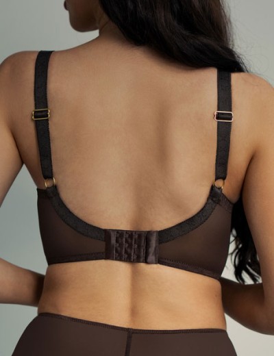 Мягкий бюстгальтер с подкроем Kris Line BROWNIE soft full cup, Цвет: шоколадный, Размеры: 70K, изображение 2