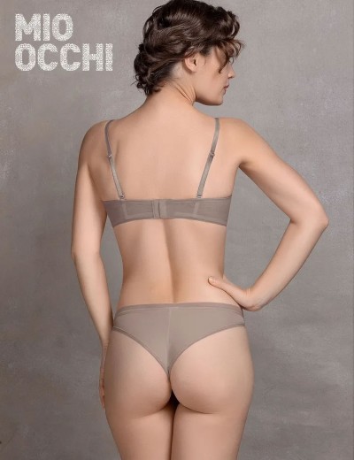 Бюстгальтер планж с пуш-ап Mioocchi ADELE 7534 stone, Цвет: stone (кофейный), Размеры: 70C, изображение 5