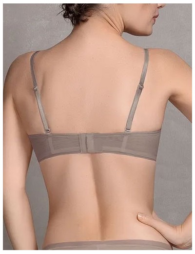 Бюстгальтер планж с пуш-ап Mioocchi ADELE 7534 stone, Цвет: stone (кофейный), Размеры: 70C, изображение 2