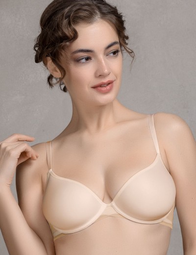 Бюстгальтер спейсер Mioocchi ADELE 7535 cipria, Цвет: cipria (пудровый), Размеры: 90B, изображение 3