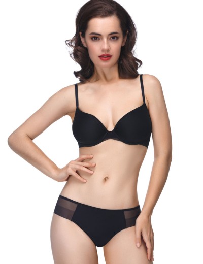 Бюстгальтер спейсер Mioocchi ADELE 7535 nero, Цвет: nero (черный), Размеры: 90B, изображение 9