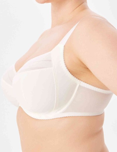 Бюстгальтер-минимайзер мягкий Milavitsa 107630 приглушенный белый, Цвет: приглушенный белый, Размеры: 85I, изображение 3