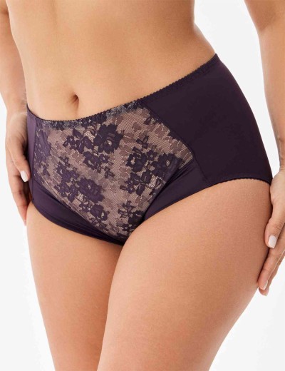 Трусы слипы высокие Milavitsa 256180 джем/нюд, Цвет: джем/нюд, Размеры: 4XL, изображение 3