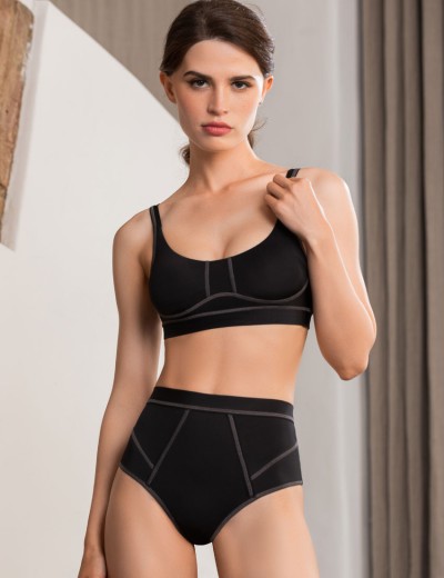 Бюстгальтер топ Mioocchi RIANA 8160 nero, Цвет: nero (черный), Размеры: S, изображение 4