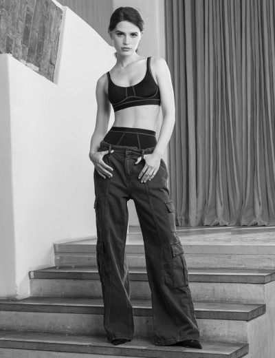 Бюстгальтер топ Mioocchi RIANA 8160 nero, Цвет: nero (черный), Размеры: S, изображение 9