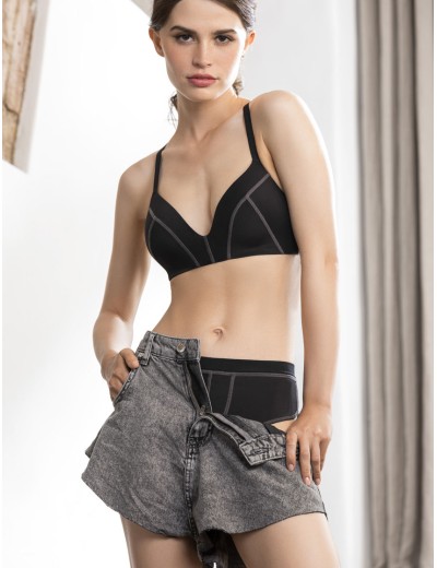 Трусы брифы Mioocchi RIANA 8257 nero, Цвет: nero (черный), Размеры: M, изображение 3