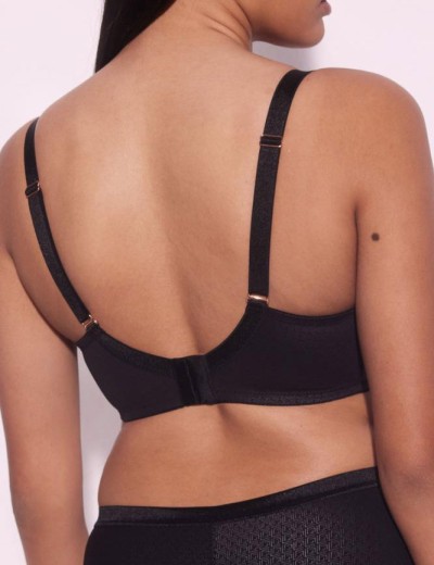 Бюстгальтер уплотненный Alles DIAMANTE U черный, Цвет: черный, Размеры: 85C, изображение 2