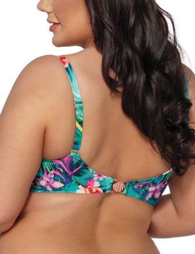 Бюстгальтер пляжный мягкий Ava PARADISE SK206 M, Цвет: бирюза, Размеры: 105B, изображение 2