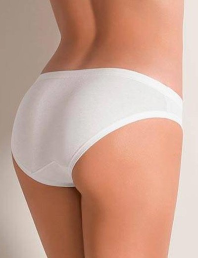 Набор хлопковых трусов слипов Cotonella 3362 L_ALTRA bianco (2 шт), Цвет: bianco (белый), Размеры: XL, изображение 2