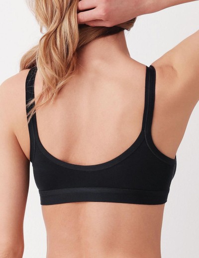 Хлопковый топ-бралетт Cotonella GD065 L_ALTRA nero, Цвет: nero (черный), Размеры: L, изображение 2