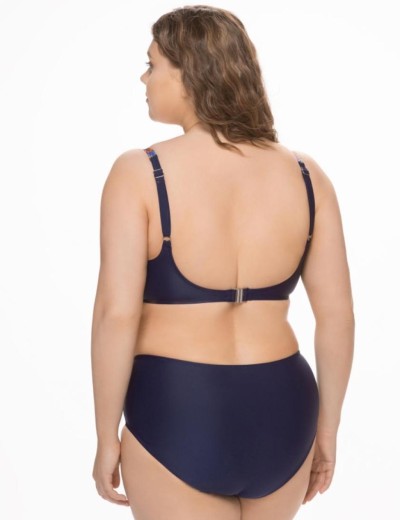 Раздельный купальник с мягкой чашкой Fianeta 3235 синий, Цвет: синий, Размеры: 80D, изображение 2