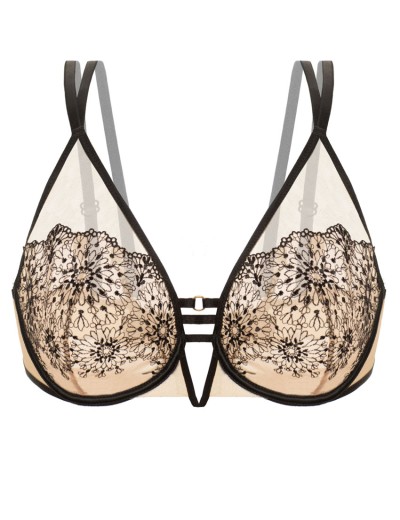 Бюстгальтер пуш-ап Gracija-Rim JADIS 10491, Цвет: черный/кофе с молоком, Размеры: 65C, изображение 10