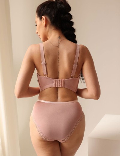 Трусы слипы Kris Line MARCELLA POWDER briefs micromodal, Цвет: пудровый, Размеры: M, изображение 4