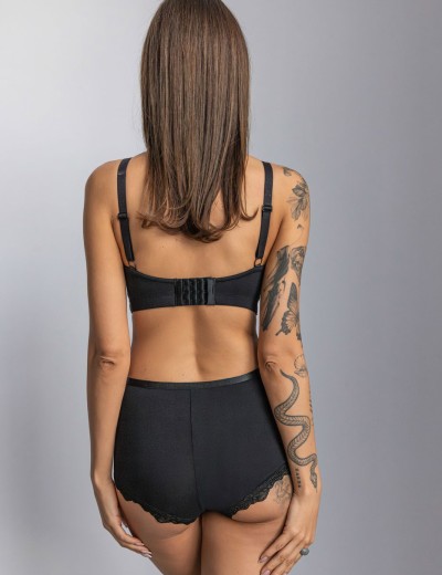 Трусы шорты Kris Line MARCELLA BLACK shorts micromodal, Цвет: черный, Размеры: M, изображение 9