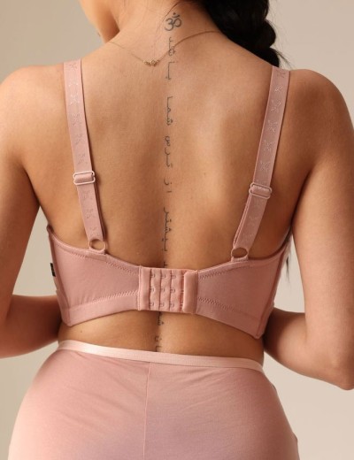 Бюстгальтер без косточек Kris Line MARCELLA POWDER micromodal, Цвет: пудровый, Размеры: 60F, изображение 2