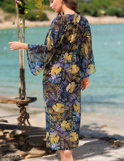 Туника шифоновая Mia-Amore COSTA BRAVA 8860, Цвет: мультиколор, Размеры: 4XL/5XL, изображение 2