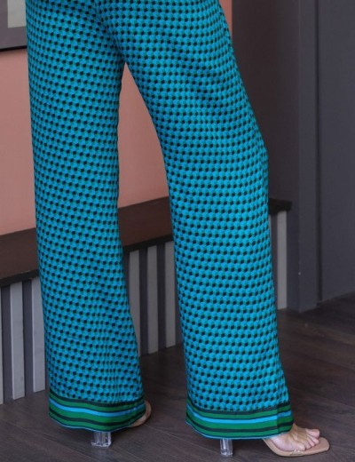 Комплект тройка из вискозы с шелком Mia-Amore KAILI 5036, Цвет: малахит, Размеры: XS, изображение 6