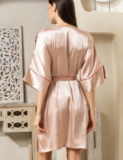 Туника с коротким рукавом Mia-Amore MUSE 7395, Цвет: пудровый, Размеры: L/XL, изображение 2 Туника с коротким рукавом Mia-Amore MUSE 7395, Цвет: пудровый, Размеры: L/XL, изображение 2