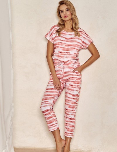 Пижама с укороченными брюками Taro ZARA 3117-01, Цвет: белый, Размеры: S, изображение 2