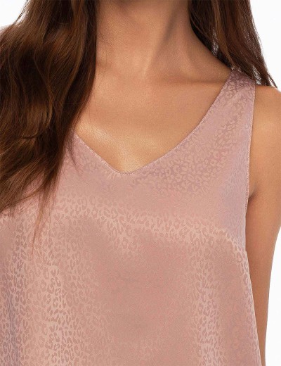 Пижама с жаккардовым узором Esotiq DARREN 41228, Цвет: пыльная роза, Размеры: XL, изображение 3