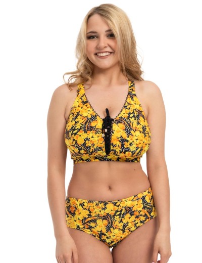 Женские плавки Akcent 2400/2401 slip, Цвет: желтый, Размеры: 4XL, изображение 3