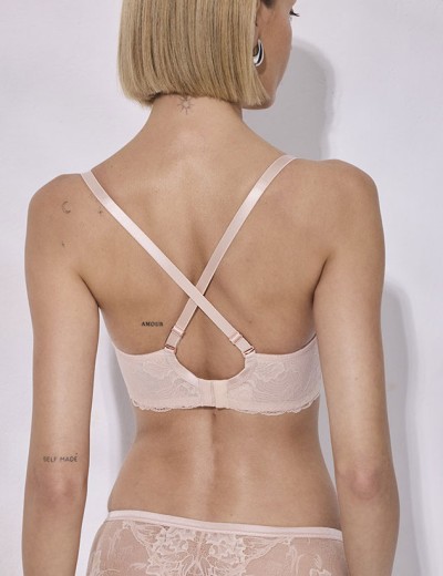 Бюстгальтер пуш-ап Alles SUBLIME 01 P-UP light beige, Цвет: натуральный, Размеры: 75B, изображение 2