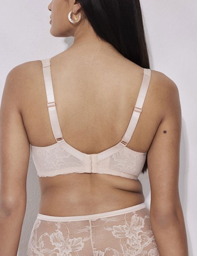 Бюстгальтер бралетт мягкий Alles SUBLIME M plus bralette light beige, Цвет: натуральный, Размеры: 100B, изображение 2