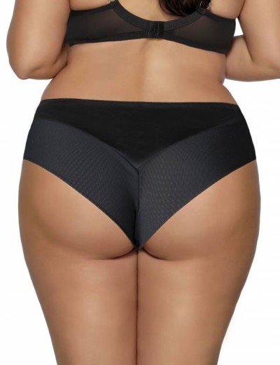 Трусики бразилиана Ava CAMELLIA 2110 brazilian черный, Цвет: черный, Размеры: 2XL, изображение 2