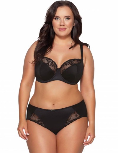 Трусики бразилиана Ava CAMELLIA 2110 brazilian черный, Цвет: черный, Размеры: 2XL, изображение 3