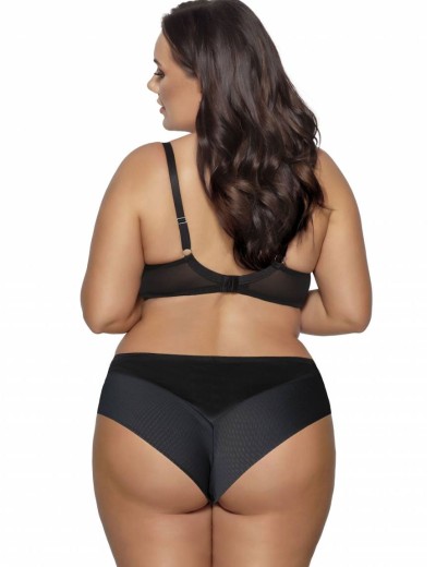 Трусики бразилиана Ava CAMELLIA 2110 brazilian черный, Цвет: черный, Размеры: 2XL, изображение 4