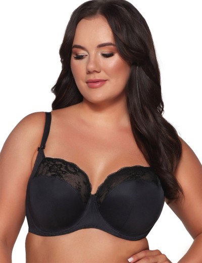 Бюстгальтер с мягкой чашкой Ava CAMELLIA 2111 M черный, Цвет: черный, Размеры: 75F, изображение 3