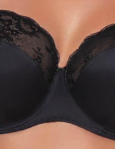 Бюстгальтер с мягкой чашкой Ava CAMELLIA 2111 M черный, Цвет: черный, Размеры: 75F, изображение 5