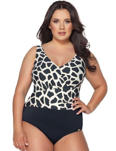 Слитный купальник Ava SKJ54 Navy Blue, Цвет: темно-синий, Размеры: 80G, изображение 4