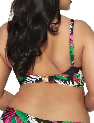 Бюстгальтер купальный мягкая чашка Ava TROPICAL ISLAND SK202 M, Цвет: флора, Размеры: 100C, изображение 2