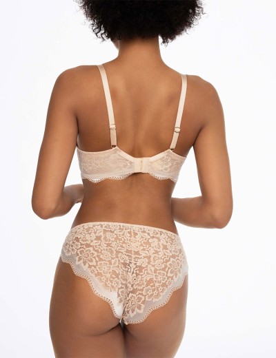 Трусики слипы кружевные Esotiq KAVI 41605 бежевый, Цвет: бежевый, Размеры: M, изображение 4