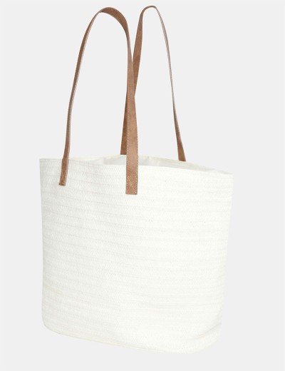 Сумка пляжная Esotiq 41722 SOLEY SS24, Цвет: кремовый, Размеры: UN, изображение 4