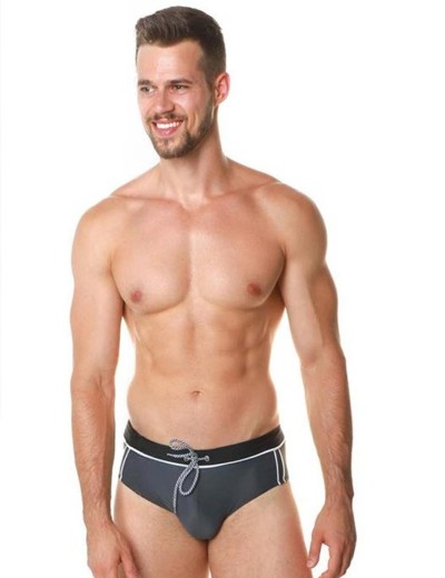 Мужские плавки слипы Jolidon B622U серый, Цвет: серый, Размеры: M, изображение 3