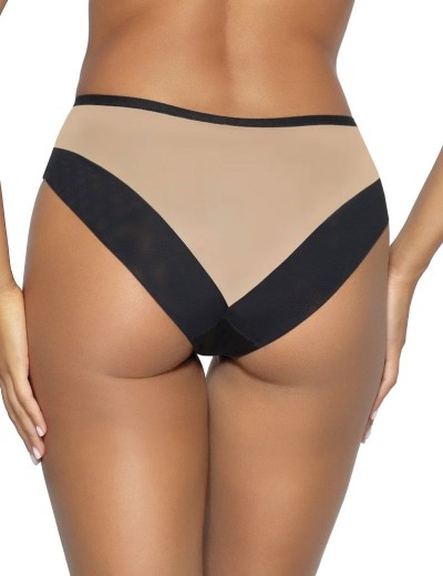 Трусики слипы Novika LEAH BLACK figi, Цвет: черный, Размеры: 2XL, изображение 2