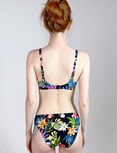 Темный купальник Verano BONNIE multicolor-black, Цвет: черный, Размеры: M, изображение 2